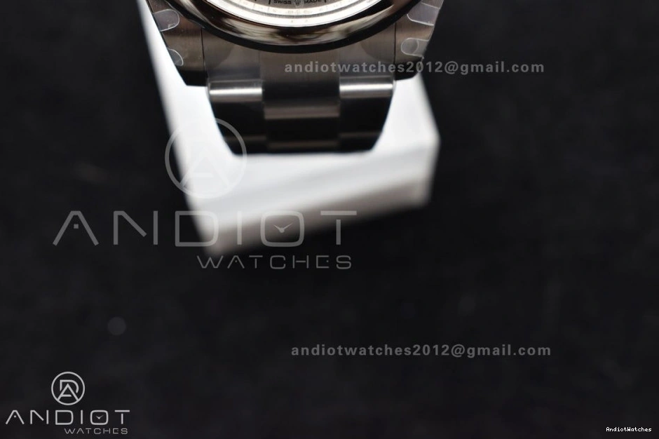 Steel Best 124300 A SunProtective 943 41mm Oyster 904L Perpetual 1:1 Silver Dial DIWF Edition 0306